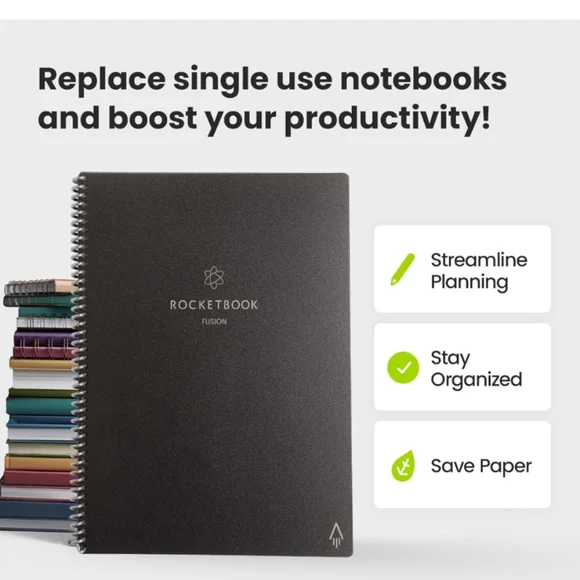 Rocketbook Reusable Intelligent Notebook - Picture 1 of 9